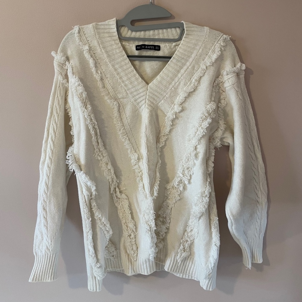 White sweater